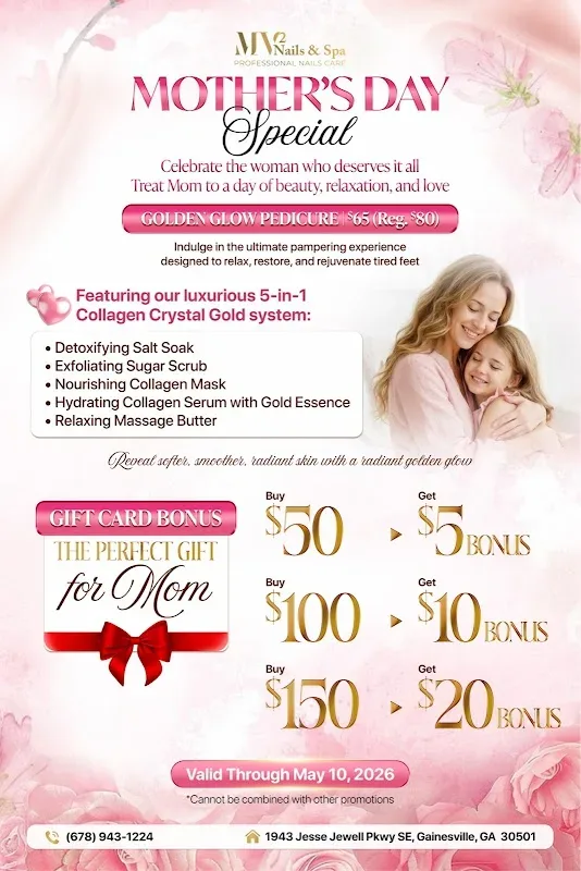 MV 2 Nails & Spa — Nail salon in Gainesville